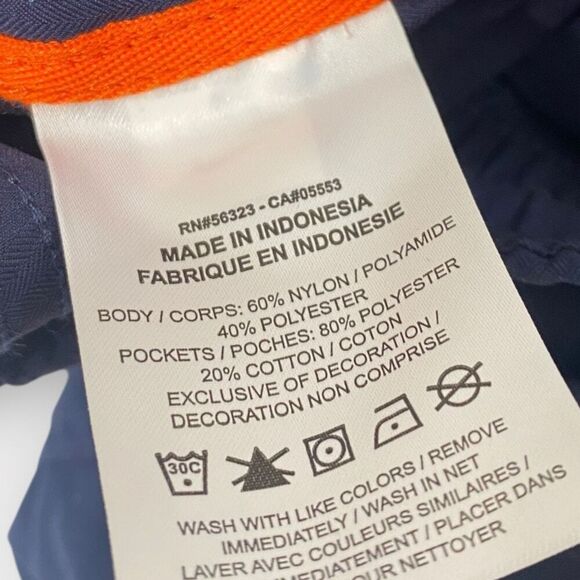 Nike Dri-FIT Navy Blue Standard Fit Golf Pants Trousers DH1286-451 Mens size S - Picture 9 of 10